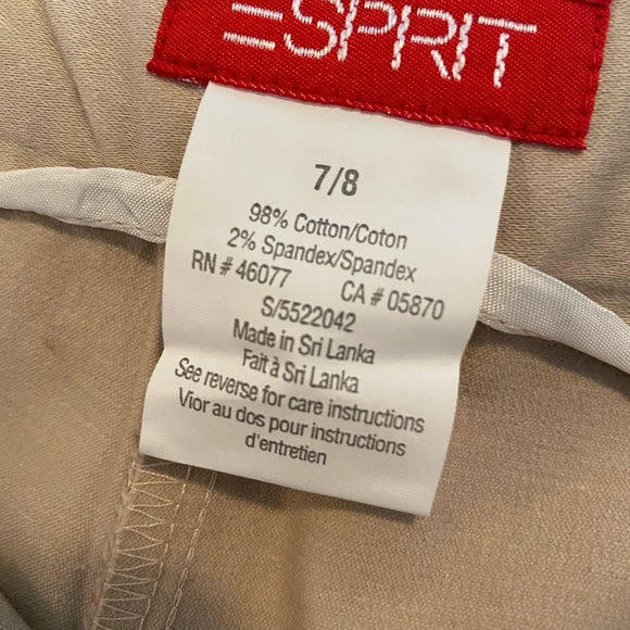 Vintage esprit pink champagne skort - Picture 2 of 4